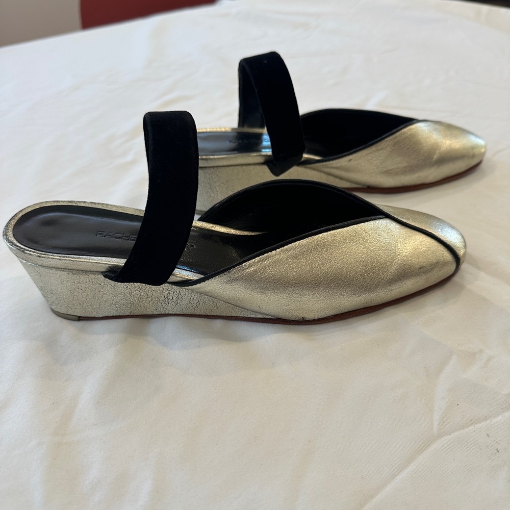 Rachel Comey wedges silvery gold - Picture 3 of 8
